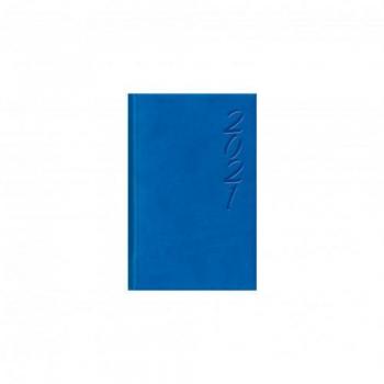 Agenda Dohe Brasilia Tamaño Extra 8,5x13cm Semana Vista Sin Ventanas Color Azul Océano