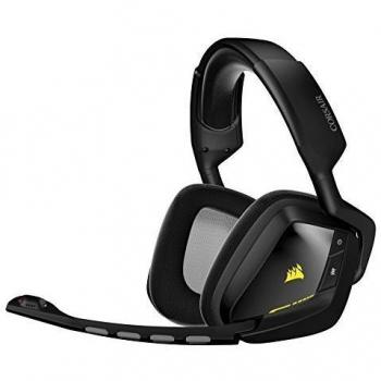 Corsair VOID Wireless Dolby 7.1 Gaming Headset Binaurale Diadema Negro, Amarillo auricular con micrófono - Auriculares con micrófono