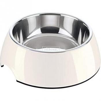 Comedero para Perro Hunter Negro 1,4 L Melamina
