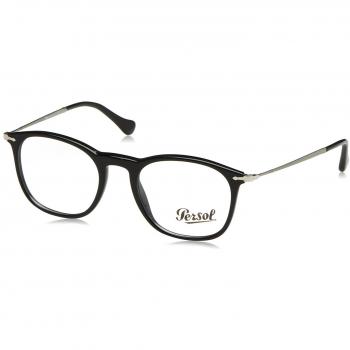 Persol 0PO3124V, Monturas de Gafas para Hombre, Negro