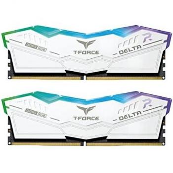 TEAMGROUP T-Force Delta RGB DDR5 32GB (2x16GB) 6200MHz CL40 Desktop Memory Kit