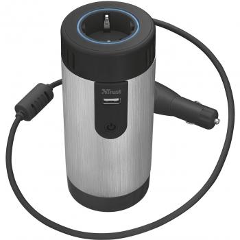Trust Urban - Inversor de Corriente para el Coche, 230V, Gris