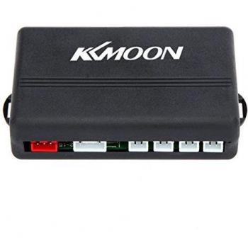 KKmoon Detector de Radar Sistema de Aparcamiento con 4 Sensores de Coche