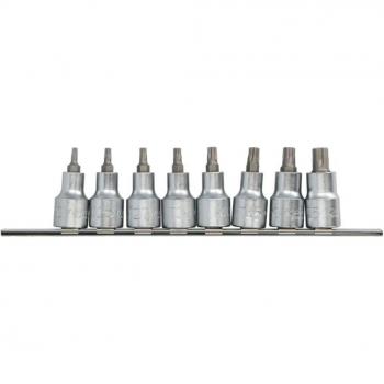 Juego de llaves de vaso TOPTUL 1/2 - 8 uds. (T20, T25, T27, T30, T40, T45, T50, T55) GAAG0806
