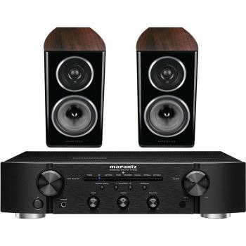 Sistema de audio Marantz PM7000N + Altavoces Wharfedale Diamond 11.1 WA