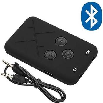 Receptor Transmisor Bluetooth 2 en 1 / Adaptador de Audio Inalámbrico 3.5mm RX/TX