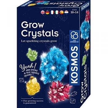 Kosmos 616755 Grow Crystals - Juego de experimentos para niños con Instrucciones multilingües