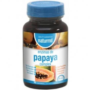 Naturmil Enzimas de Papaya Complex 90 Comprimidos