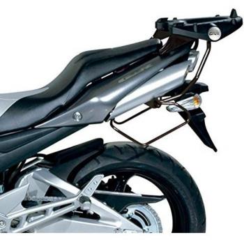 GIVI T255 Soporte de Alforjas para Suzuki GSR 600 (2006-2011) con Espaciador de Alforjas