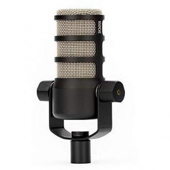 RØDE PodMic Broadcast-quality Dynamic Microphone with Integrated Swing Mount for Podcasting, Streaming, Gaming, and Voice Recording