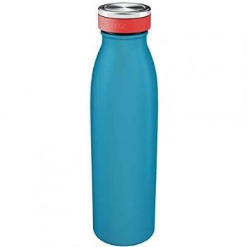 Botella de Agua Leitz Insulated 500 ml Azul Acero Inoxidable, Termo Cosy 500ml, Leitz Cosy Botella, Acero Inoxidable, Azul Calma, 7.3 x 7