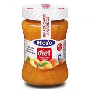Mermelada de Melocotón Diet Hero 280 gr