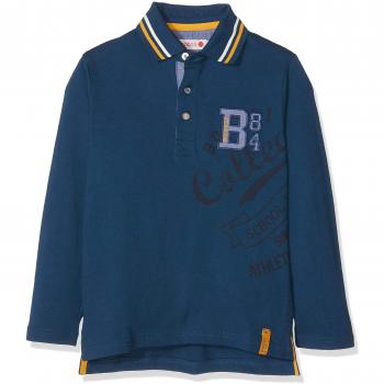 boboli Knit Polo Thick For Boy, Niños, Azul