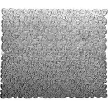 Maurer 4042505 Alfombra Baño Antideslizante Stone 69x36 cm. Transparente