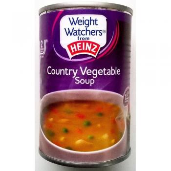Los vigilantes del peso de Heinz País sopa de verduras - 6 x 295gm