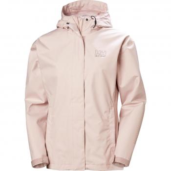 Chaqueta Impermeable Helly Hansen Seven J Beige para Mujer