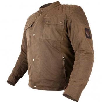 Overlap chaqueta moto hombre Phil 2 Brown, talla 3 X L, color marrón, talla
