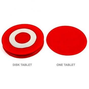 Popsett - Sistema de fijacion mediante imanes one tablet + disco rojo