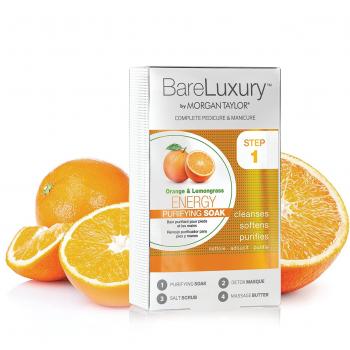 Morgan Taylor Complete Pedicure & Manicure Orange Lote 4 Piezas