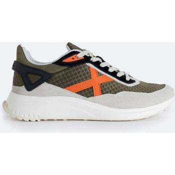Zapatilla Munich Tip 11 Hombre Verde/Naranja