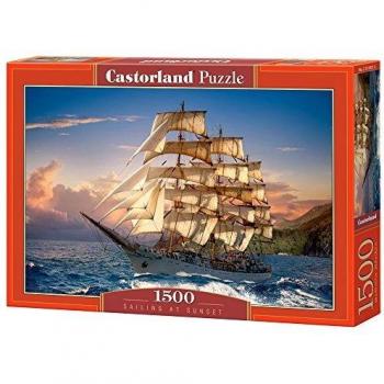 Sailing at Sunset Puzzle 1500 Pieces