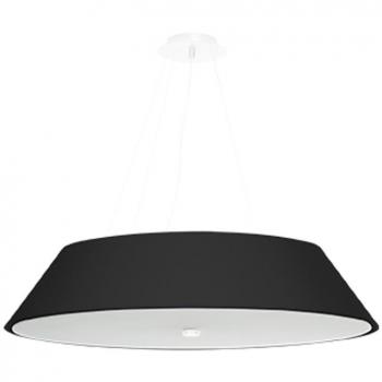 Lámpara suspendida VEGA 70 negra E27