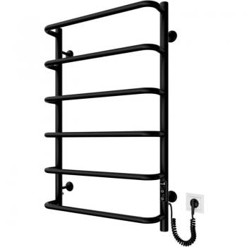 Radiador Seca Toallas Eléctrico Mario Standard 800x530 Bajo Consumo Negro Mate 105W