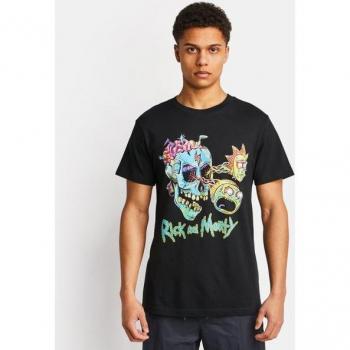 MERCHCODE Rick & Morty Men's Black T-Shirt - Size L