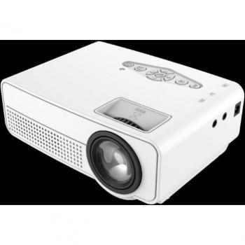 Proyector LED Mini HD 1080P de Bolsillo para Cine en Casa, Multimedia, HDMI y USB