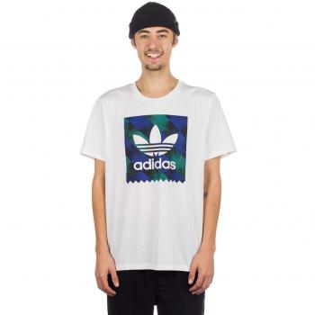 adidas TOWNING BB tee Camiseta, Hombre, Blanco/Negro/azuact/veract, M