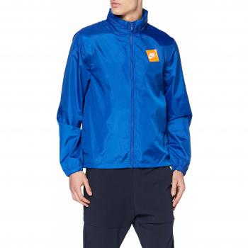 Nike Men's Indigo Force Windbreaker Jacket - Blue, Size XL