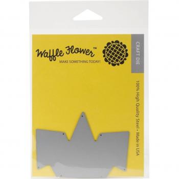 Plantilla de manualidades de Flores de Waffle metal die-3d Diamond