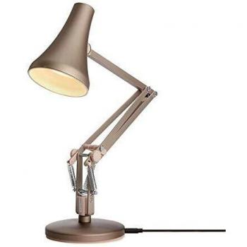 Lámpara de mesa LED Anglepoise 90 Mini Mini plata