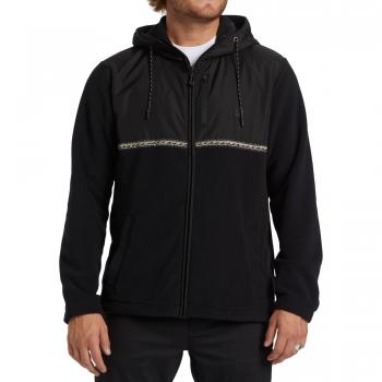 Sudadera de hombre Billabong Boundary Lite Forro Polar Negro Puro - XL