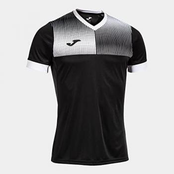 Camiseta Manga Corta Eco Supernova Hombre Negro Blanco Joma