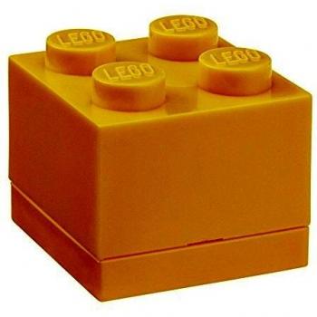 Room Copenhagen Minicaja de 4 espigas de Lego, Caja para tentempiés