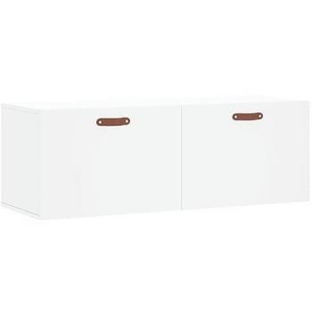 Armario de pared madera de ingeniería blanco 100x36,5x35 cm