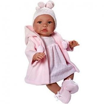 ASI - Muñeca Leo bebé Trenca Rosa
