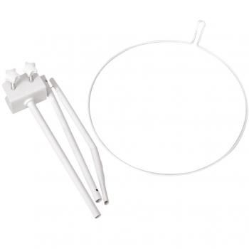 Gosear Universal Clip Ajustable Montaje Soporte Anillo Metal Rack Set de Red de Mosquito del Bebé Cama/Accesorios de Red de Mosquito