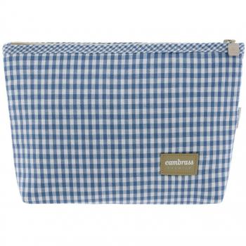 Bolsa de Aseo Compacta y Funcional Steel Blue 6x28x20 cm