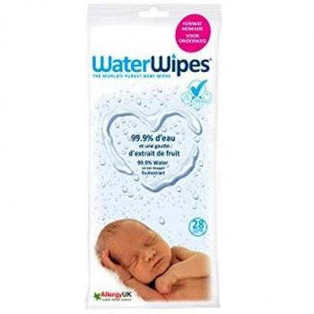 Waterwipes – 99,9% de agua y una gota de frutas – 28 toallitas