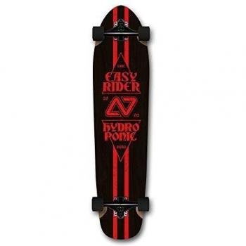 Hydroponic  The Easy Rider   - Longboard completo, color Negro, dimensiones: 36x9
