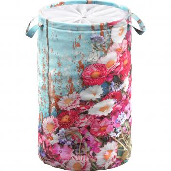 Cesto de Ropa Sanilo Primavera 60 Litros Plegable con Asas 55 x 37 x 37 cm