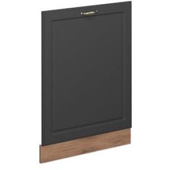 Panel Frontal para Lavavajillas Fame-Line, Antracita-Oro, 60 cm sin Encimera
