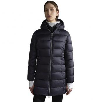 Chaqueta acolchada larga de mujer Napapijri Aerons Rise negra - L