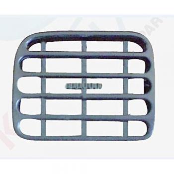 Rejilla de ventilación, boca de aire ventilación Panel central izquierda gris