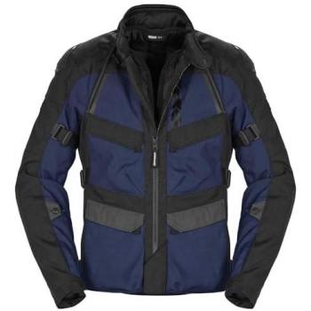 Chaqueta Textil de Motocicleta Spidi RW H2Out - Negro/Azul - Talla L