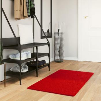 Alfombra de pelo corto suave lavable HUARTE 60x110 cm Color Beige, Crema, Arena y más para Sala de Estar, Dormitorio, Habitación y Salón