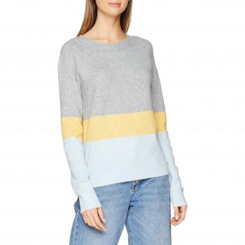 Vero Moda Vmdoffy LS O-Neck Block Blouse Boo, suéter para Mujer,