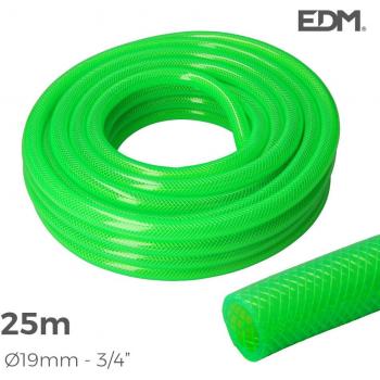 Manguera de jardín anti-torsión de 19mm (3/4) - rollo de 25m